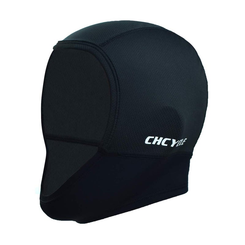 CHCYCLE Motorcycle Helmet Liner Quick Drying Moisture Wicking Under Helmets Outdoor Sport Caps Black - Image 3